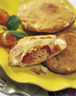 FOCACCINE DE QUESO Y TOMATE