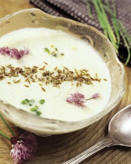 CREMA DE PEPINO CON COMINOS