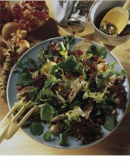 ENSALADA TIBIA DE PERDIZ