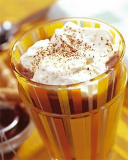 BATIDO DE CHOCOLATE Y COÑAC
