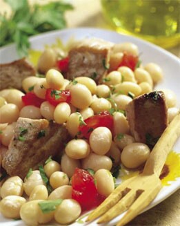 ENSALADA DE POCHAS CON BONITO