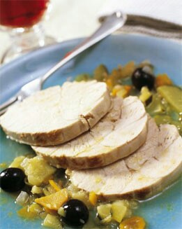 REDONDO DE PAVO CON CALABACÍN