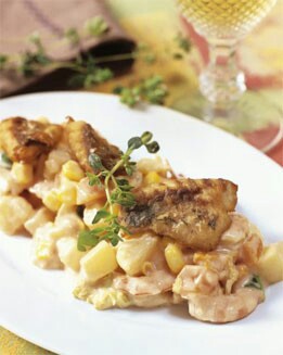 JURELES REBOZADOS CON ENSALADILLA