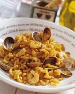 FIDEOS CON MARISCO