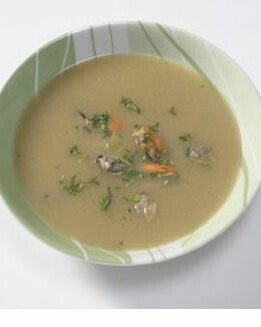 SOPA DE ALMEJAS