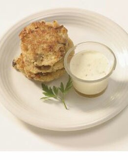 HAMBURGUESAS DE CEREALES, SETAS Y GAMBAS