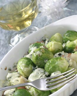 COLES DE BRUSELAS AL ROQUEFORT