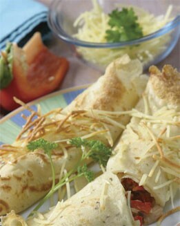 CREPES DE ATÚN GRATINADOS