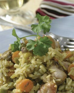 PAELLA CON CONEJO