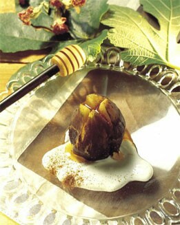 BREVAS CARAMELIZADAS CON QUESO
