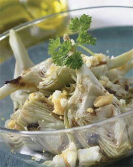 ENSALADA TEMPLADA DE ALCACHOFAS