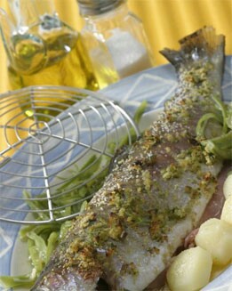 TRUCHAS RELLENAS AL HORNO