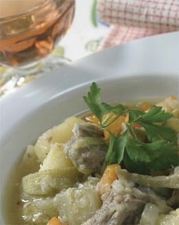 MENESTRA DE VERDURAS CON COSTILLAS