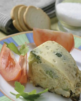 PASTEL DE BRÉCOL Y COLIFLOR