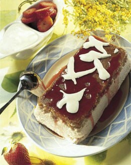 MOLDE DE FRESAS Y AVENA