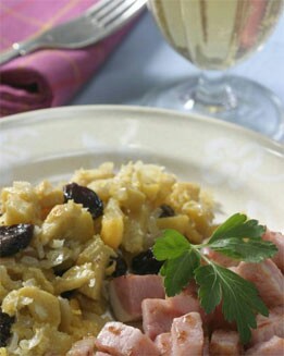 LOMO DE SAJONIA CON SALSA DE CAQUIS