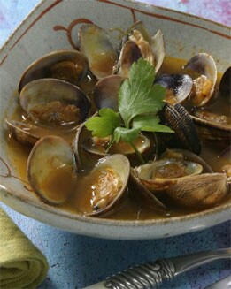 ALMEJAS EN SALSA PICANTE