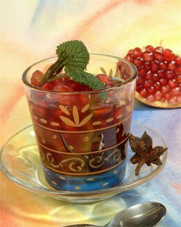 GRANADAS AL AROMA DEL MOSCATEL