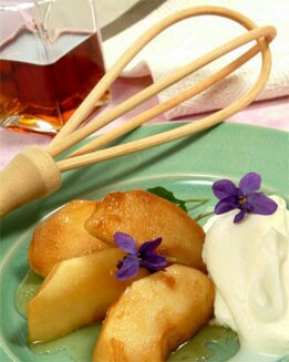MANZANAS SALTEADAS CON VINAGRE DE MÓDENA