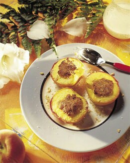 MELOCOTONES GRATINADOS