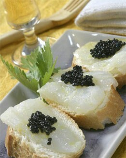 BACALAO MARINADO CON HUEVAS