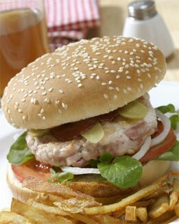 HAMBURGUESAS DE PAVO
