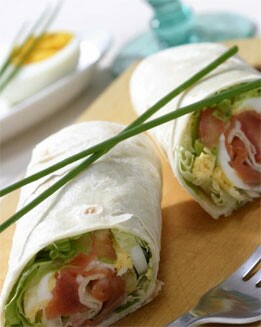 BURRITOS RELLENOS DE SALMÓN