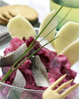 ENSALADA DE ARENQUES