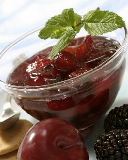 MERMELADA DE MORAS Y CIRUELAS