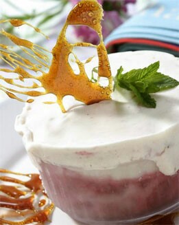 SOUFFLÉ HELADO DE FRUTAS (RÁPIDA)