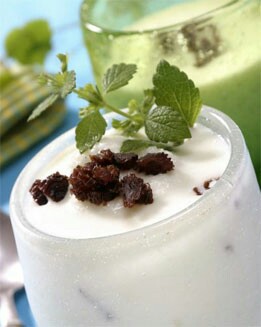 SORBETE DE PEPINO CON MENTA