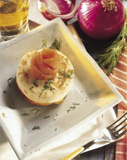 MOUSSE DE QUESO Y SALMÓN