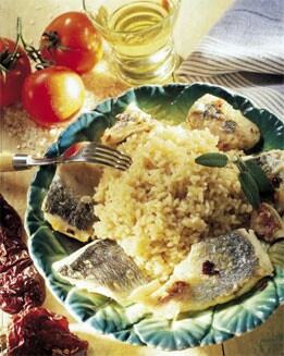 ARROZ AL HORNO CON BACALAO