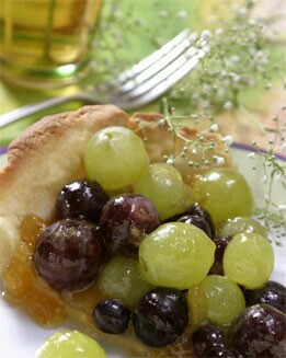 TARTA DE UVAS
