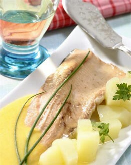 TRUCHAS CON SALSA HOLANDESA
