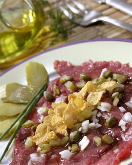 CARPACCIO DE AVESTRUZ (RÁPIDA)