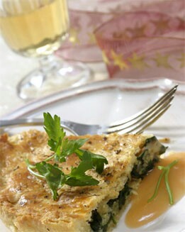 TARTA DE LANGOSTINOS
