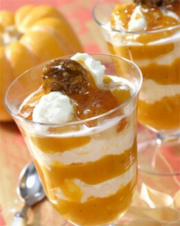 DULCE DE CALABAZA CON MASCARPONE