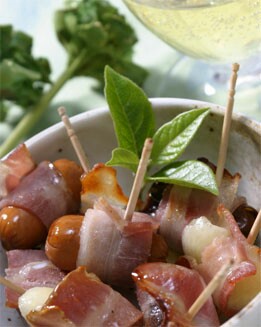 SURTIDO DE CAPRICHOS CON BACÓN