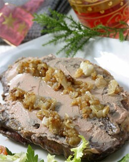 ENTRECOT DE BUEY CON FOIE