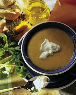 SOPA DE ZANAHORIA Y APIO