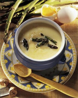 CREMA DE PATATAS Y ESPÁRRAGOS