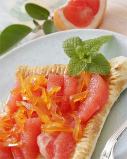 BANDA HOJALDRADA DE POMELO