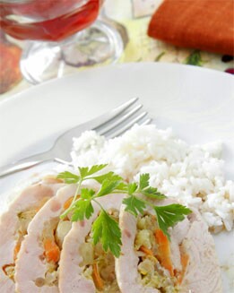 REDONDO DE PAVO A LA ORIENTAL