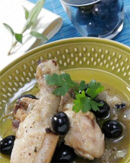 POLLO CON ACEITUNAS