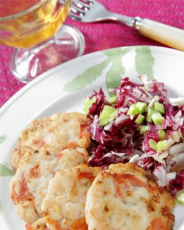 FILETES DE PAVO CON PIMIENTOS Y AJETES