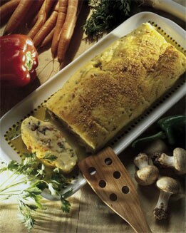 BRAZO DE PATATA Y VERDURAS