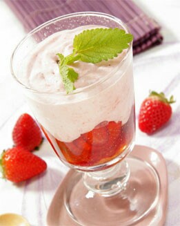 MOUSSE DE FRESAS