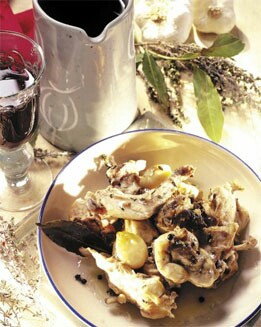 CONEJO EN ESCABECHE