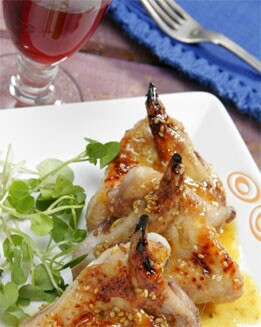 ALITAS DE POLLO AGRIDULCES